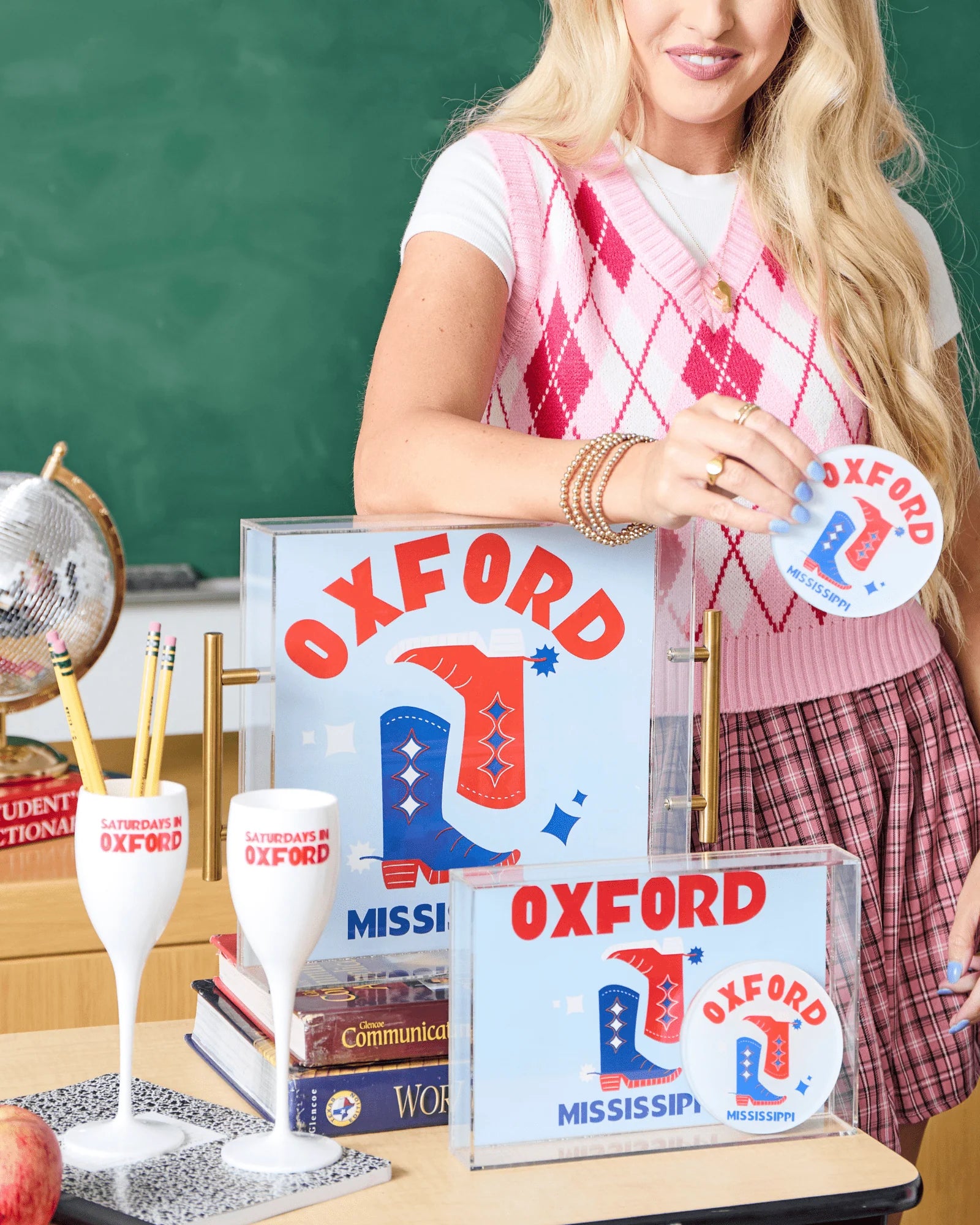 Oxford Kickoff Coasters - Thumbnail 2