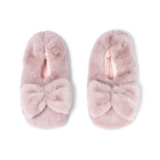 Hello Mello Cuddlers Heated Slippers, Small/Medium, Lilac