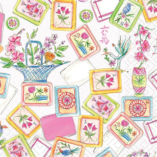 Mahjong Allover Cocktail Napkins