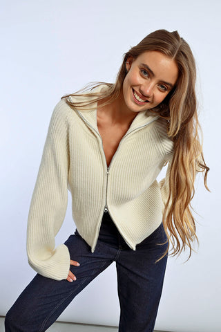 Molly Bracken Off White Sweater