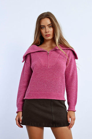 Molly Bracken Pink Sweater