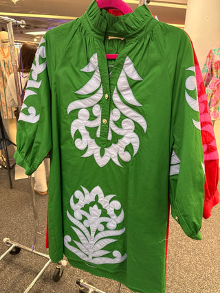 Green Jackie Dress