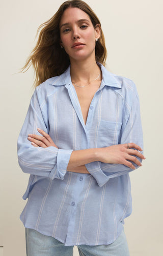 Z SUPPLY The Perfect Linen Top