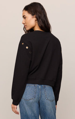 Z SUPPLY WOMEN Tops Axel Grommet Sweatshirt