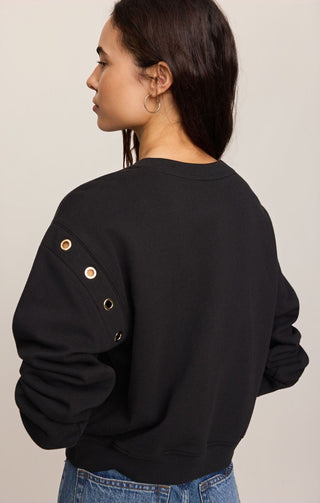 Z SUPPLY WOMEN Tops Axel Grommet Sweatshirt