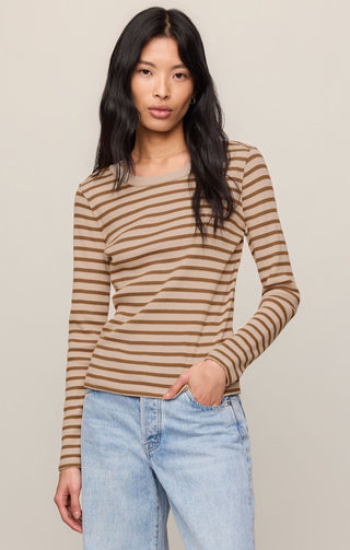 Z SUPPLY WOMEN  Arlet Stripe Thermal Top