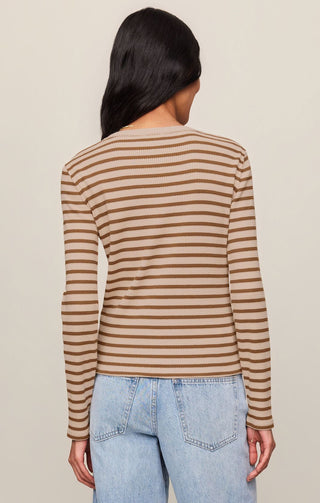 Z SUPPLY WOMEN  Arlet Stripe Thermal Top