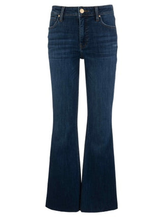 KUT FROM THE KLOTH STELLA HIGH RISE FAB AB FLARE W/RAW HEM