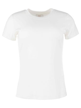 KUT FROM THE KLOTH LANGLEY SHORT SLEEVE RIB TOP