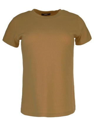 KUT FROM THE KLOTH LANGLEY SHORT SLEEVE RIB TOP
