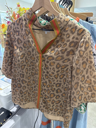 Sienna Leopard Top