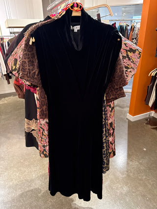 THML Midnight Velvet Dress