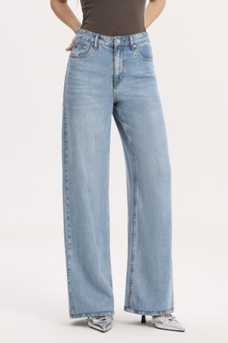 BAYEAS NEW YORK Wide Leg Pant in Minstral