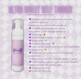 TMLL Ultra Violet Self Tanner