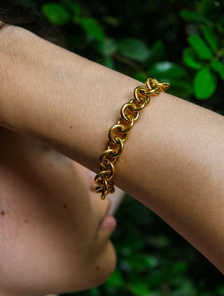 Thick Rolo Bracelet