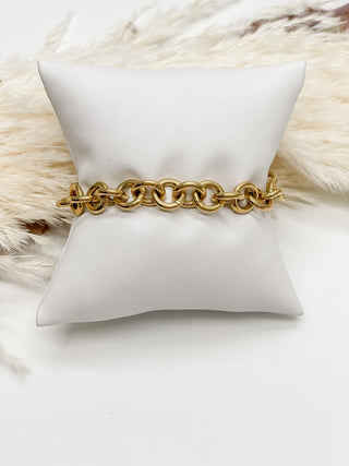 Thick Rolo Bracelet