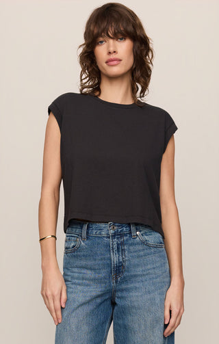 Z Supply Flex Cropped Muscle Tee