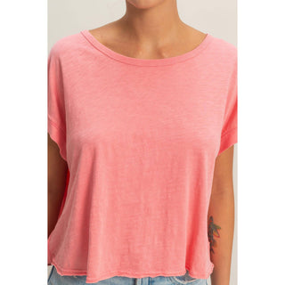 Cross Detail Open Back Top
