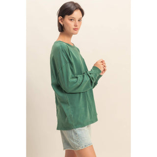 Favorite Long Sleeve Pocket Tee
