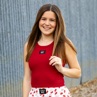 Lulu Mac Tank Red