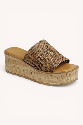 EARNEST Braided Artisan Cork Sandals