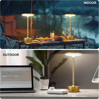 LED Table Lamp – Touch Control, Dimmable, Rechargeable