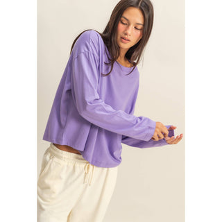 Wide Long Sleeve T-Shirt