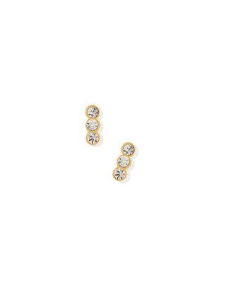 LINNY CO Screwback Stud Earrings - Poppy