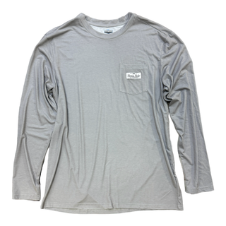 Honey Hole LS Performance Crew - Grey