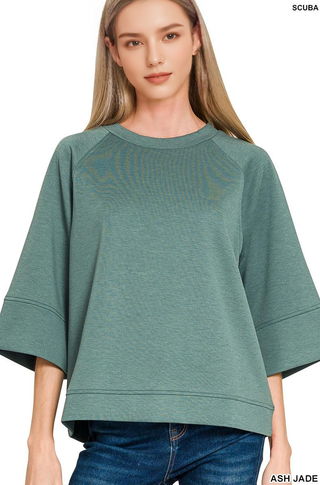 Scuba 3/4 Sleeve Pullover