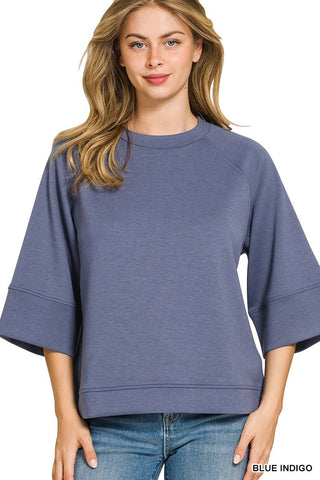Scuba 3/4 Sleeve Pullover