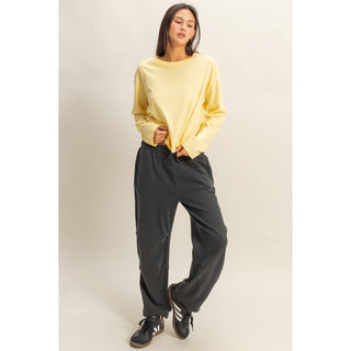 Wide Long Sleeve T-Shirt