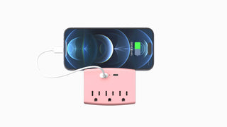 Charging Outlet with Shelf – 3 AC, 2xUSB-C & 1xUSB-A Ports