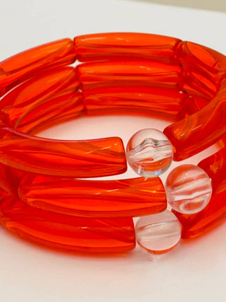 SUMMER - Skinnie Tube Bracelet (orange)