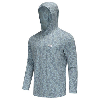 Honey Hole Outdoors Youth LS Performance Hoodie - Frog Skin