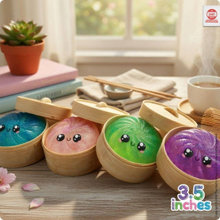 Mystery Glitter Dumplings Mini Squishies -(3.5")