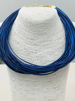 CHIC - Leatherette strand (blue luster)