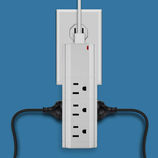 Charging Tower Surge Protector 9 Outlet & 2 USB Retail Pack