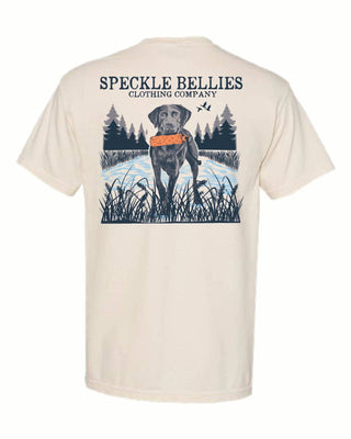 Speckle Bellies Lab Bumper