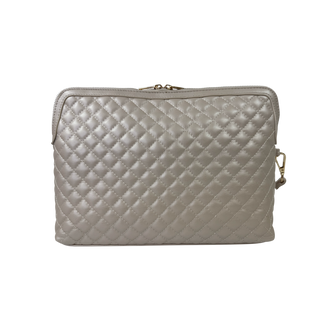 NEW Updated Litt Makeup Case - Pearl Quilted