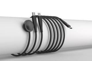 Nylon Mesh 3-in-1 Cable USB-C to USB-C, Iphone, Watch-6ft
