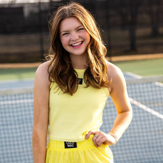 LULU MAC Yellow Tank