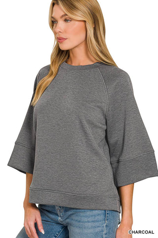 Scuba 3/4 Sleeve Pullover
