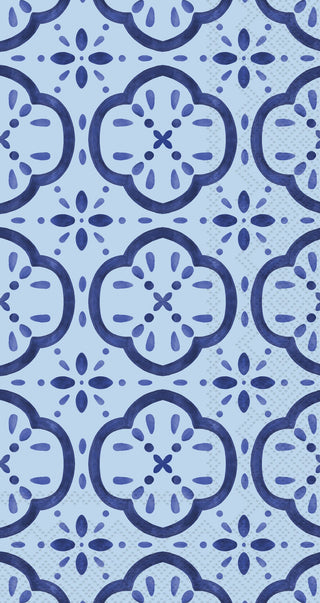 Amalfi Cucina Blue Guest Towel
