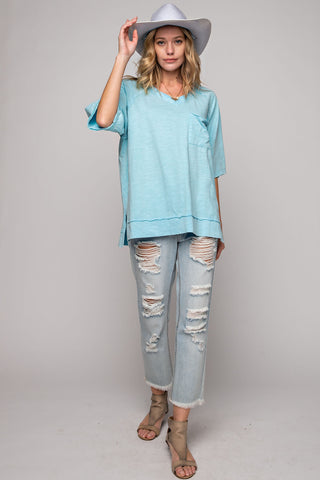 Easel Short Sleeve Top