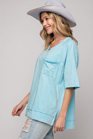 Easel Short Sleeve Top